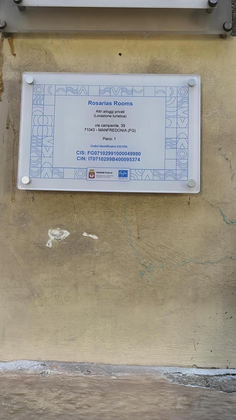 Rosarias Rooms Manfredonia Zewnętrze zdjęcie